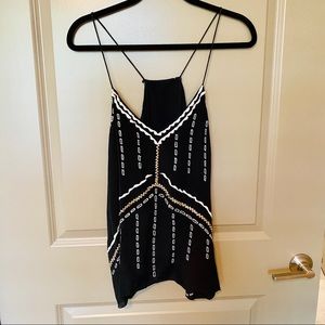 Beaded black Camisole